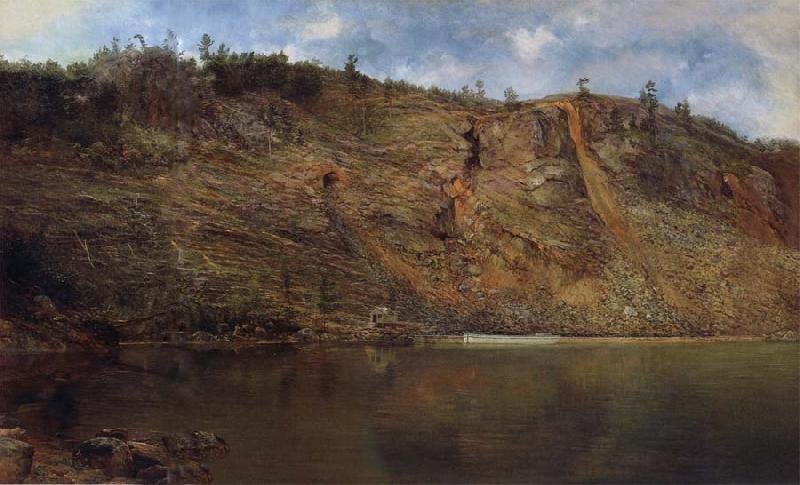 Homer Dodge Martin The Iron Mine,Port Henry oil painting picture